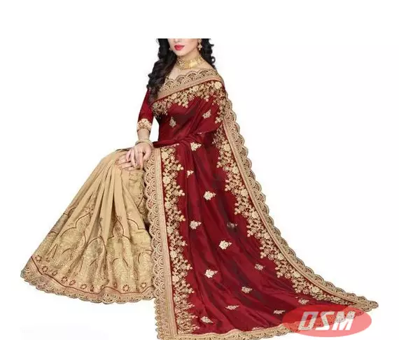 Partywear Saree - Free Home Delivery