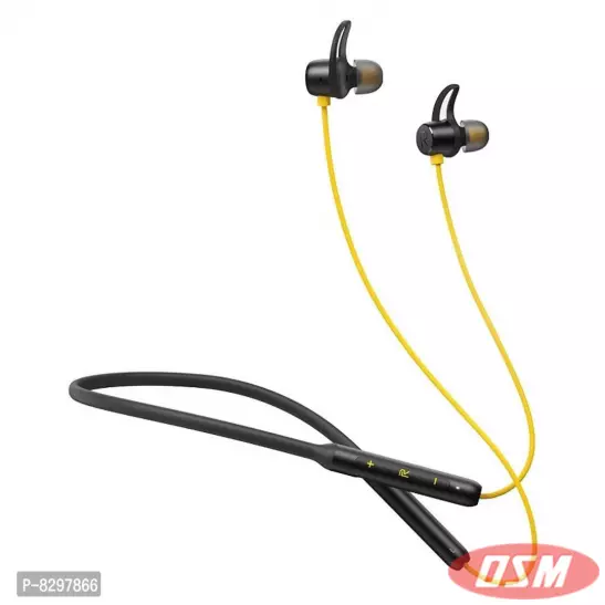 RM-108 In-Ear Bluetooth Neckband Earphone With Mic Realme Neckband Blu
