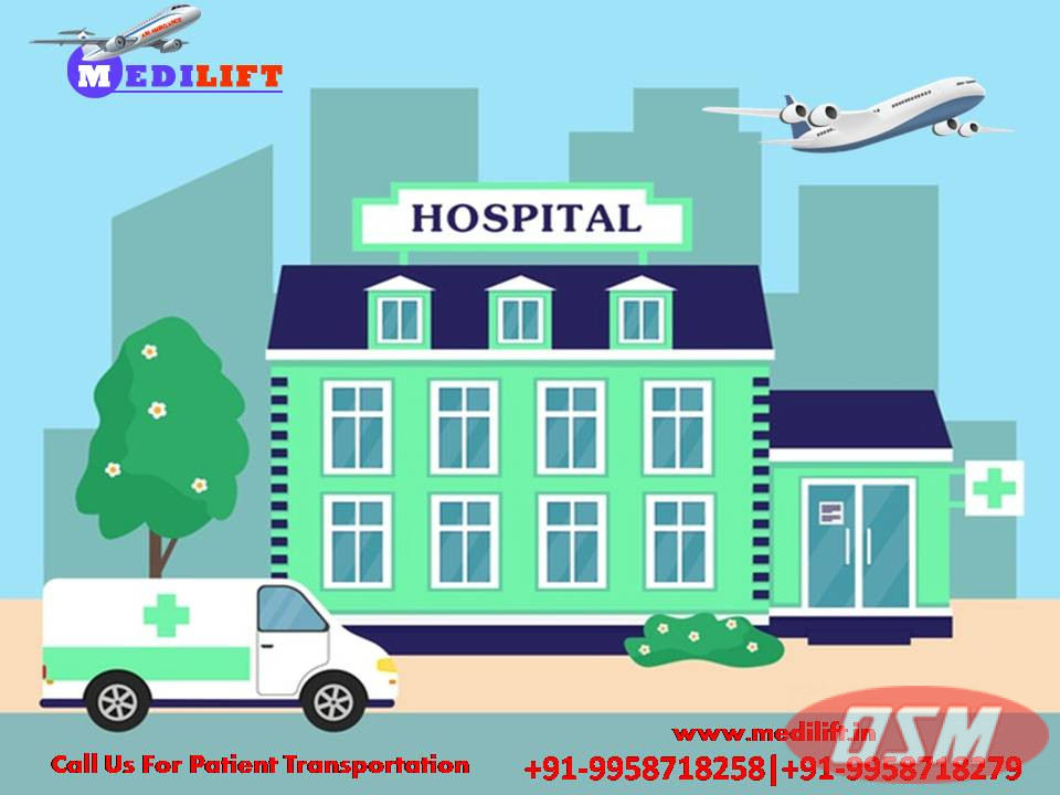 Appoint Hi-Tech ICU Air Ambulance From Patna For Critical Rescue