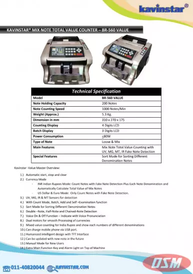 Mix Currency Counting Machine Dealers In Delhi (09696701171)