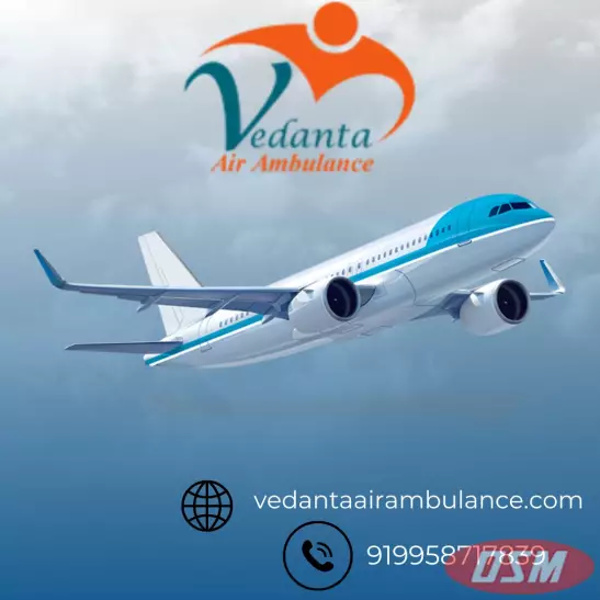 Select Vedanta Air Ambulance Service In Bangalore For Ventilator Setup