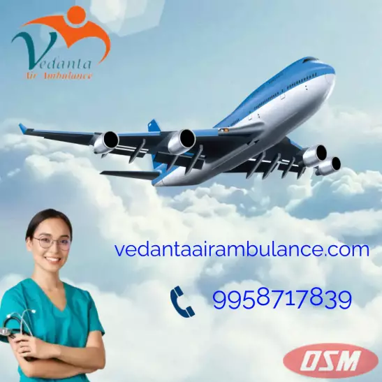 Vedanta Air Ambulance Service In Varanasi For A Hassle-free Move