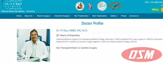 Best Cosmetic And Plastic Surgeon In Vizag