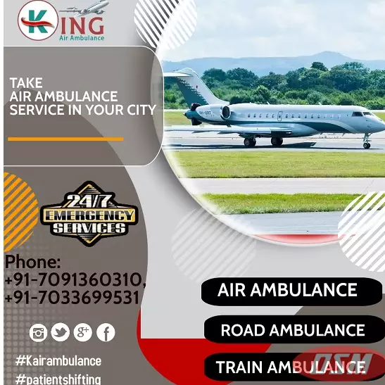 Hire King Air Ambulance Services In Raipur With Classy Medical Service