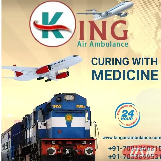 Book King Air Ambulance Services In Silchar With Finest ICU Support