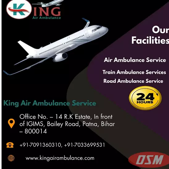 Get King Air Ambulance Service In Mumbai With India's Best ICU Setup