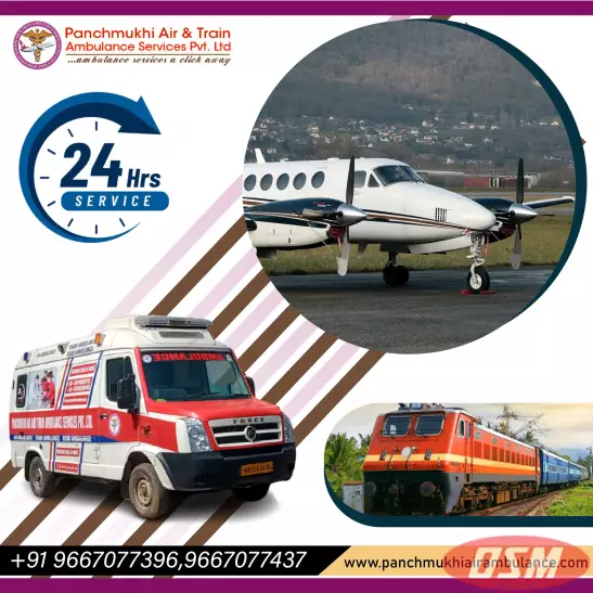 Book Panchmukhi Air Ambulance In Patna For Excellent Medical Support