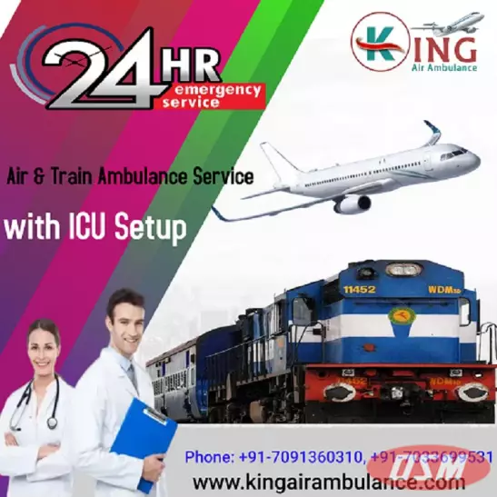 Get King Air Ambulance In Kolkata With Advanced ICU Support