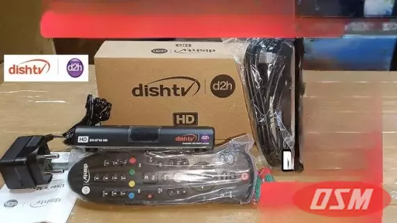 Dishtv D2h Hd Box & ANDROID Box Without Dish Antenna 📡