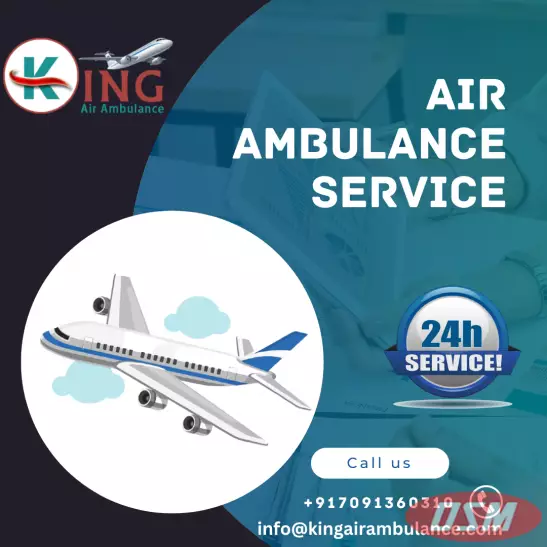Book Country Fastest ICU Support King Air Ambulance Service In Patna