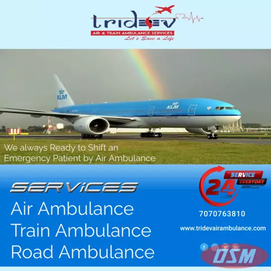 Medical Transfers With Tridev Air Ambulance Service In Chennai