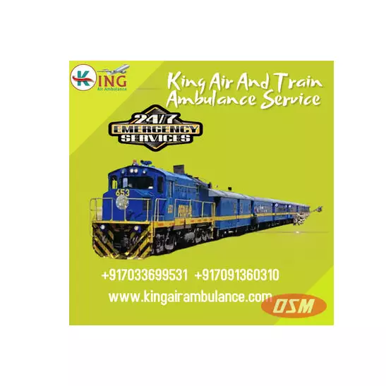 Use MBBS Doctor Through King Train Ambulance Service In Allahabad