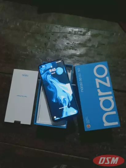 Realme Narzo 30 Pro 5g  6+5 Gb Ram 64 Gb Storage 8 Month Old