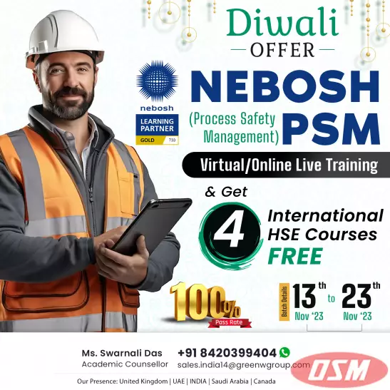 Improve Your Professional Prospects With NEBOSH PSM!