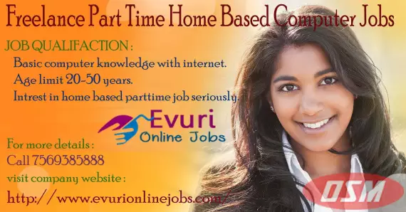 Full Time Part Time Home Based Data Entry Jobs, Home Based Typing Work