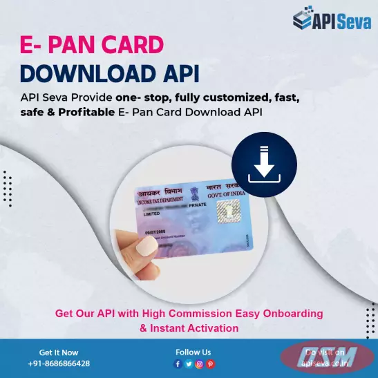 API Seva Online E Pan Download API Provider