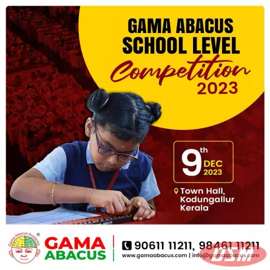 Gama Abacus Provides Online Abacus Classes Kerala