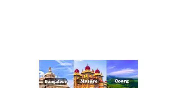 Bangalore Mysore Ooty Coorg Tour Package 7 Days / 6 Nights  8660740368