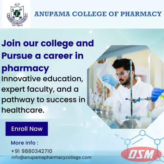 Launch Your Pharma Career At Best D Pharmacy Colleges In Bangalore
