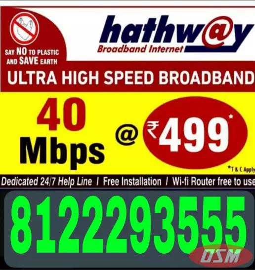 Hathway New Connection Offers Call Me 81488 98613