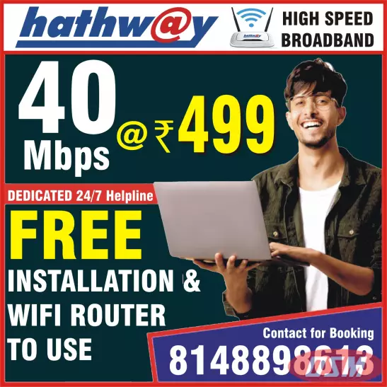 Hathway Broadband Services Ramapuram Call Me 81488 98613