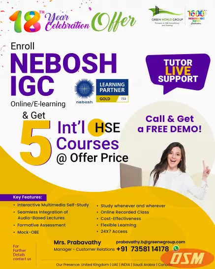 Learn NEBOSH IGC E-learning Course