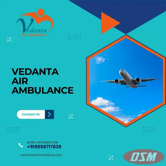 Book Life-Saving Air Ambulance Service In Bagdogra By Vedanta