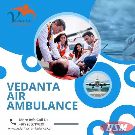 Get Charter Air Ambulance Service In Bangalore By Vedanta