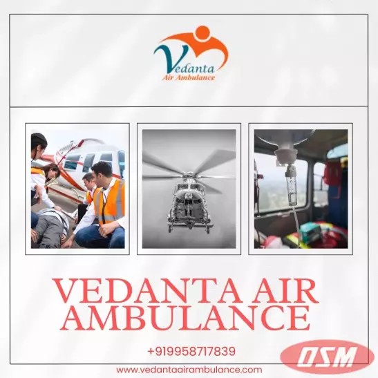 Book Vedanta Air Ambulance Service In Kolkata