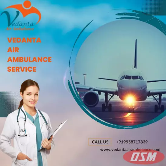 Take Vedanta Air Ambulance In Bhubaneswar For The Modern CCU Features