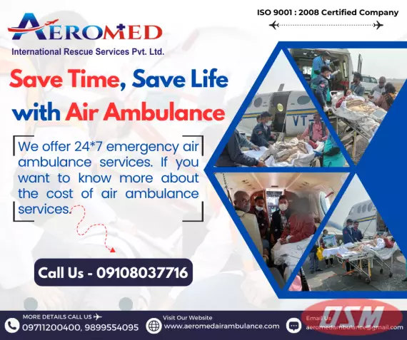 Aeromed Air Ambulance Service In Siliguri