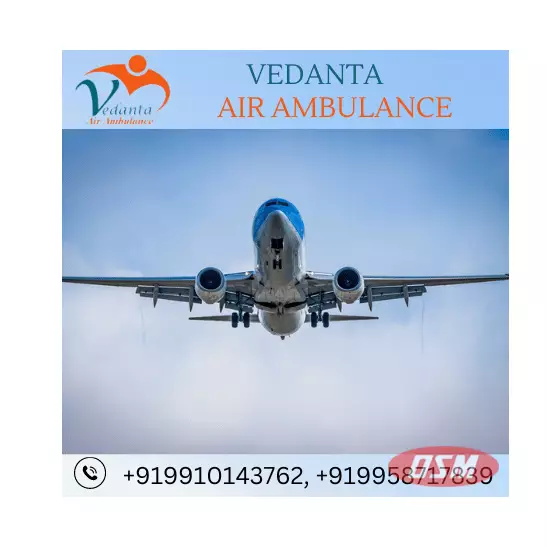 Vedanta Air Ambulance In Mumbai For The High-tech Medical Equipment