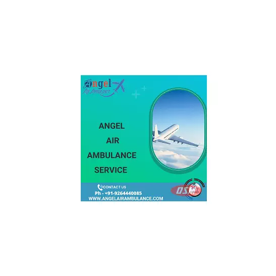 Angel Air Ambulance Service In Bhopal  Life-Sustaining Medical Tool
