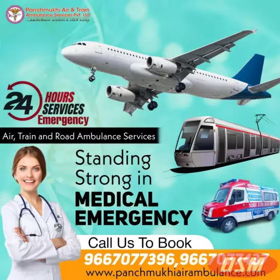 Choose Panchmukhi Air Ambulance Services In Allahabad With Superb Aid