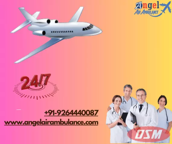 Angel Air Ambulance In Jabalpur With Magnificent Medical Treatment