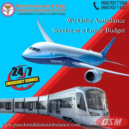 Avail Of Panchmukhi Air Ambulance Services In Kolkata With All Medical
