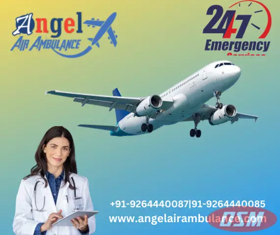 Angel Air Ambulance In Allahabad For Immediate Patient Deportation