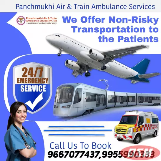 Book Panchmukhi Air Ambulance Services In Dibrugarh With Amazing Medic