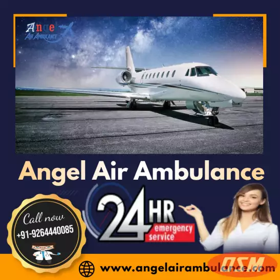 Angel Air Ambulance Service In Guwahati Is Striving To Cater