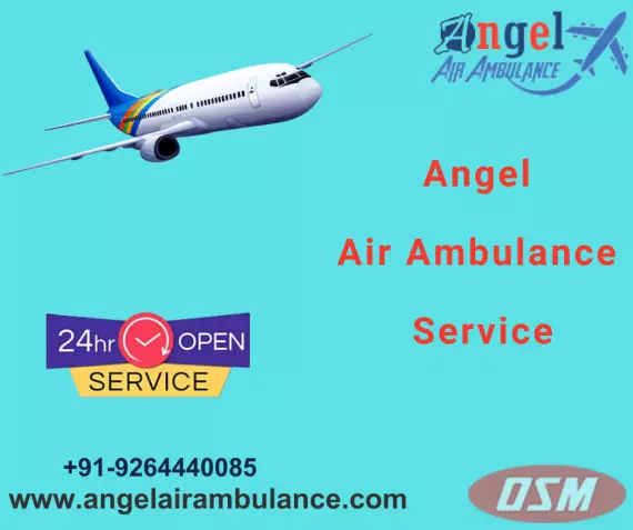 Transfer Missions Through Angel Air Ambulance Service In Bagdogra