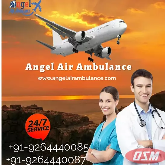 Medical Transport Opt For Angel Air Ambulance In Raipur