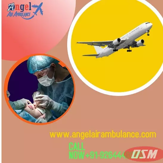 Angel Air Ambulance Service In Bhopal Operates ICU Facilitated Flights