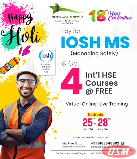 IOSH MS Course Training In Kolkata