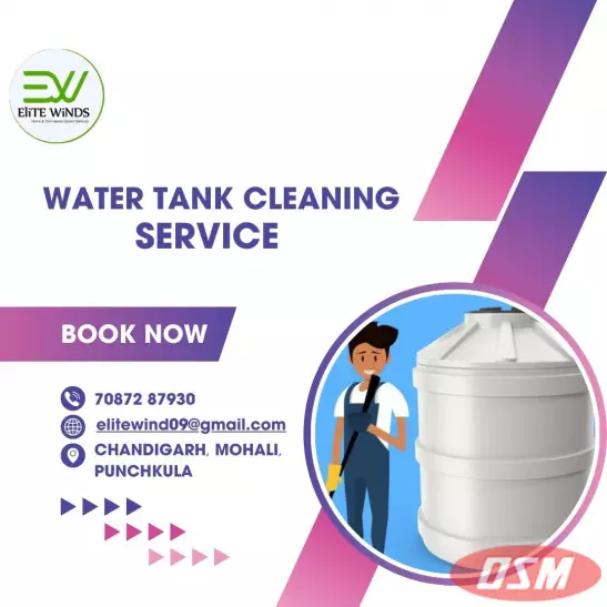 Fast, Effective Water Tank Cleaning In Mohali By Elite Winds