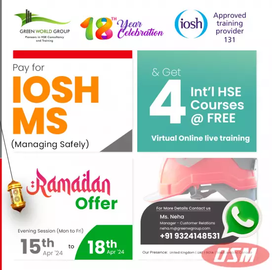 Advance Your Career With IOSH MS Training!