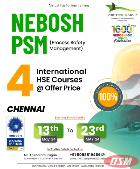 Unlock Your Potential With NEBOSH PSM!