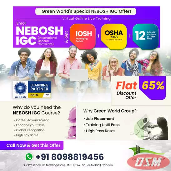 NEBOSH International General Certificate In Chennai