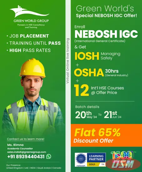 Boost Your Career With NEBOSH International General Certificate