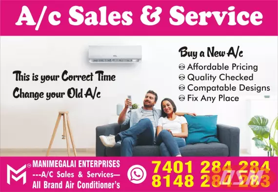 Ac Service In Saligramam Call 7401 284 284