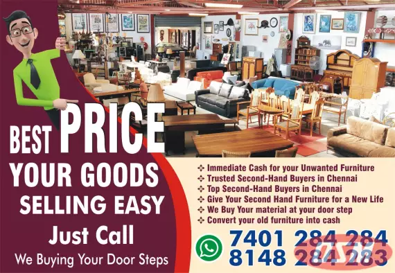 Second Hand Furniture Buyers In Perungudi Call 7401 735 735
